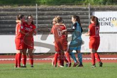 2. Fußball-Liga - Frauen - Saison 2022/2023 - FC Ingolstadt 04 - FSV Gütersloh - Das Spiel ist aus - jubel - Foto: Meyer Jürgen