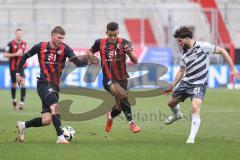 3. Liga; FC Ingolstadt 04 - SV Sandhausen; Benjamin Kanuric (8, FCI) Marcel Costly (22, FCI) Schikora Marco (21 SVS)