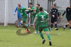 Fussball - Kreisliga - FC Grün Weiss Ingolstadt - FC Fatih Ingolstadt - Der 2:1 Führungstreffer durch Inan Düzgün #11 grün GW Ing. - jubel - Foto: Meyer Jürgen