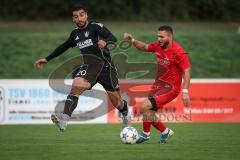 Kreisliga - Saison 2026/27- SV Zuchering - Türkisch SV Ingolstadt - Akif Abasikeles schwarz Türkisch - Ahmed Metinov Kyasimov rot Zuchering - Foto: Meyer Jürgen