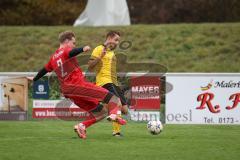 Kreisliga - Saison 2026/27 - SV Zuchering - FC Hitzhofen/Oberzell - Eduard Hardok gelb Hitzhofen - Laurenz Klein rot Zuchering -  Foto: Meyer Jürgen