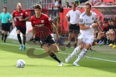 3.Liga - Saison 2022/2023 - FC Ingolstadt 04 -  1. FC Saarbrücken - Röhl Merlin (Nr.34 - FCI) - Foto: Meyer Jürgen