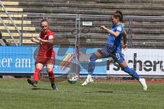 2. Frauen-Bundesliga Süd - Saison 2020/2021 - FC Ingolstadt 04 - SG 1899 Hoffenheim II - Mailbeck Alina (#8 FCI) - Vobian Selina blau Hoffenheim - Foto: Meyer Jürgen