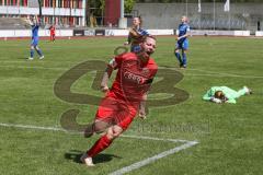 2. Frauen-Bundesliga Süd - Saison 2020/2021 - FC Ingolstadt 04 - SG 1899 Hoffenheim II - Der 1:1 Ausgleichstreffer durch Maier Ramona (#18 FCI) - jubel - Dick Laura Torwart Hoffenheim  - Foto: Meyer Jürgen