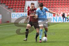 3. Liga - FC Ingolstadt 04 - TSV 1860 München - Michael Heinloth (17, FCI) Salger Stephan (6, 1860) Zweikampf