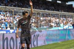 3. Liga; TSV 1860 München - FC Ingolstadt 04; Ecke Fredrik Carlsen (8, FCI)