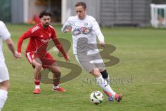 Kreisklasse - Saison 2025/26- Türk SV Ingolstadt - MTV Ingolstadt-  - Mykola Bilotserkivets weiss MTV - Daniel Drotleff rot Türkisch - Foto: Meyer Jürgen