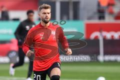 3. Liga; FC Ingolstadt 04 - 
SV Sandhausen; vor dem Spiel Yannick Deichmann (20, FCI)