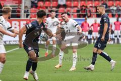 3. Liga; FC Ingolstadt 04 - SpVgg Unterhaching; Felix Keidel (43, FCI) Maier Sebastian (10 SpVgg)