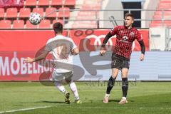 3. Liga - FC Bayern 2 - FC Ingolstadt 04 - Patrick Sussek (37, FCI) Welzmüller Maximilian (19 FCB)