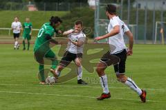 Toto-Pokal Donau/Isar 21/22 - TSV Gaimersheim - FC Gerolfing - Atilla Demir grün Gerofing - Foto: Meyer Jürgen