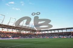 3. Liga; FC Ingolstadt 04 - TSV 1860 München; fast volles Stadion, ausverkauft Stimmung Arena Fans Audi Sportpark