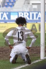 3. Liga - SV Wehen Wiesbaden - FC Ingolstadt 04 - enttäuscht Torchance, Francisco Da Silva Caiuby (13, FCI)