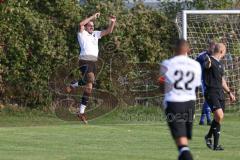 2023_10_28 - Kreisklasse - Saison 2023/24 - FC GW Ingolstadt - FC Arnsberg -  Der 3:0 Führungstreffer durch - Inan Düzgün weiss GW  Ing - jubel -  - XXXXX - Foto: Meyer Jürgen