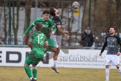 Bezirksliga - Saison 2024/25 - FC Gerolfing - FC Fatih Ingolstadt - Oliver Stanisavovski (Nr.5 - FC Gerolfing) - Ugur Genc (Nr.77 - FC Fatih) - Foto: Meyer Jürgen