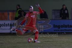 Landesliga - Saison 2024/25 - SV Manching - FC Ehekirchen - Torwart Obermeier Thomas (Nr.1 - SV Manching) - XXXXX - Foto: Meyer Jürgen