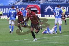 3. Liga - Hansa Rostock - FC Ingolstadt 04 - Tor Jubel 0:1 Dennis Eckert Ayensa (7, FCI)