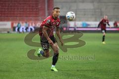 3. Liga; FC Ingolstadt 04 - Erzgebirge Aue; Zweikampf Kampf um den Ball Marcel Costly (22, FCI)