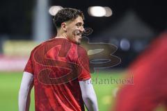 3. Liga; FC Viktoria Köln - FC Ingolstadt 04; vor dem Spiel Dennis Kaygin (10, FCI)