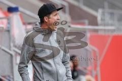 Cheftrainer Roberto Pätzold (FCI) ; FC Ingolstadt 04 - SpVgg Greuther Fürth; 2.BL; Testspiel