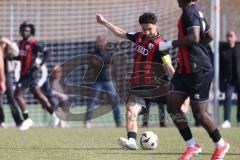 U19 - Nachwuchsliga -  - Saison 2024/25 - FC Ingolstadt 04 - 1. FC Schweinfurth - Mustafa Özden rot FCI - XXXXX - Foto: Meyer Jürgen