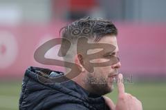 Bayernliga - Frauen - Saison 2022/2023 - FC Ingolstadt 04 II -  TSV Schwaben Augsburg - Maikl Winter Trainer FCI - Foto: Meyer Jürgen