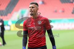 DFB Pokal; FC Ingolstadt 04 - Erzgebirge Aue; Torwart Fabijan Buntic (24, FCI) konzentriert