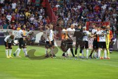 3.Liga - Saison 2022/2023 - VFL Osnabrück - FC Ingolstadt 04 - Das Spiel ist aus - Jubel - Foto: Meyer Jürgen