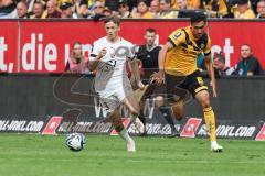 3. Liga; SG Dynamo Dresden - FC Ingolstadt 04; Moritz Seiffert (23, FCI) Kammerknecht Claudio (15 DD)