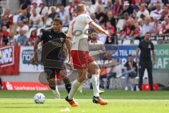 3. Liga; Rot-Weiss Essen - FC Ingolstadt 04; Justin Butler (31, FCI) Bastians Felix (4 RW)