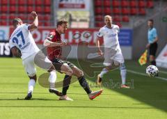 3. Liga - FC Ingolstadt 04 - 1. FC Saarbrücken - Marcel Gaus (19, FCI) Breitenbach Jayson (27 SB)