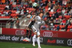 3. Liga - Saison 2026/27 - FC Ingolstadt 04 - SV Wehen Wiesbaden - Linus Rosenlöcher (Nr.19 - FCI) - Roberto Massimo (Nr.22 - Wehen/Wiesbaden) - Foto: Meyer Jürgen