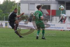 Bezirksliga - Saison 2024/25- TSV Gaimersheim - FC Gerolfing - Nicolane Nechita (Nr.19 - TSV Gaimersheim) - David Simm (Nr.19 - FC Gerolfing) - Foto: Meyer Jürgen