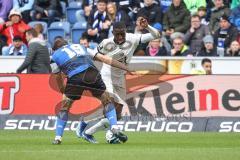 3. Liga; Arminia Bielefeld - FC Ingolstadt 04; Zweikampf Kampf um den Ball Daouda Beleme (9, FCI) Großer Maximilian (19 AB)