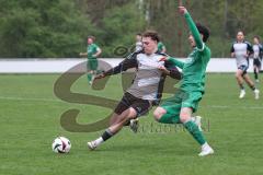 Bezirksliga - Saison 2025/26 - TSV Ober./Unterhaunstadt - FC Gerolfing - Ahmet Altay (Nr.25 - FC Gerolfing) - Fabio Udella grau Ober./Unterhaunstadt - Foto: Meyer Jürgen