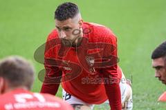 3. Liga; Arminia Bielefeld - FC Ingolstadt 04; vor dem Spiel Ryan Malone (16, FCI)
