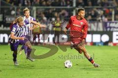 3. Liga; VfL Osnabrück - FC Ingolstadt 04; Marcel Costly (22, FCI) Wiemann Niklas (25 VFL)