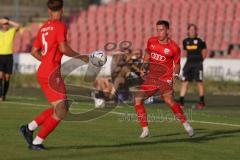 Bayernliga Nord - Saison 2023/2024 - FC Ingolstadt 04 - SSV Jahn Regensburg - Perconti Jonas (Nr.14 - FCI U21) - Foto: Meyer Jürgen