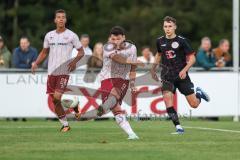 Toto Pokal; TSV Landsberg - FC Ingolstadt 04; Tor Jubel Treffer 3:5 Mads Borchers (9, FCI) Doppeltorschütze Marcel Costly (22, FCI)