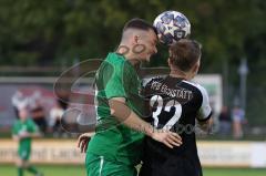 Bezirksliga - Saison 2023/2024 - SV Manching  - VFB Eichstätt II - Ralf Schröder (Nr.21 - SV Manching) - Kübler Siegfried schwarz Eichstätt - Foto: Meyer Jürgen