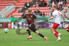 3. Liga; FC Ingolstadt 04 - Rot-Weiss Essen; Max Plath (14 FCI) Brumme Lucas (14 RWE)