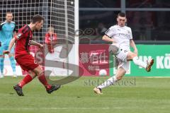 3. Liga; FC Viktoria Köln - FC Ingolstadt 04; Felix Keidel (43, FCI) Sontheimer Patrick (6 Köln)