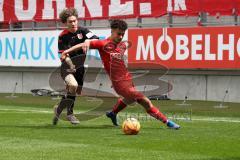 Im Bild: Hatim Moussaoui (#9 FCI B-Junioren)

Fussball - B-Junioren - Relegation 2021  - FC Ingolstadt 04 - SSV Jahn Regensburg -  Foto: Ralf Lüger/rsp-sport.de