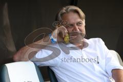 3.Liga - Saison 2023/2024 - Preußen Münster - FC Ingolstadt 04 - Geschäftsführer Sport und Kommunikation Dietmar Beiersdorfer (FCI) -  - Foto: Meyer Jürgen