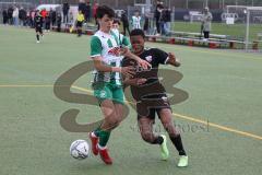 Landesliga Bayern - U17 - B-Junioren - Saison 2022/2023 - FC Ingolstadt 04 II - SV Schalding - Heining  - Ndukwu Dickson schwarz FCI - Foto: Meyer Jürgen