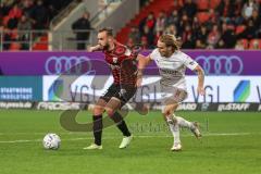 3. Liga; FC Ingolstadt 04 - FSV Zwickau; Zweikampf Kampf um den Ball David Kopacz (29, FCI) Butzen Nils (16 FSV)