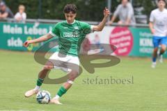 Testspiel - Bezirksliga - Saison 2025/26 - FC Gerolfing - SpVgg Joshofen Bergheim - Ahmet Altay grün Gerolfing  - XXXXX - Foto: Meyer Jürgen