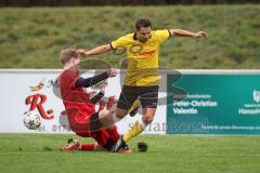 Kreisliga - Saison 2026/27 - SV Zuchering - FC Hitzhofen/Oberzell - Eduard Hardok gelb Hitzhofen - Laurenz Klein rot Zuchering -  Foto: Meyer Jürgen
