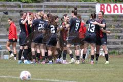 2. Bundesliga Frauen - Saison 2025/26 - FC Ingolstadt 04 Frauen - FCB München II - Die Mannschaft motiviert sich vor dem Spiel - Abklatschen - XXXXX - Foto: Meyer Jürgen