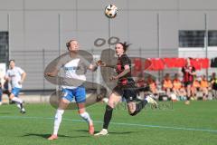 2. Bundesliga Frauen - Saison 2024/25 - FC Ingolstadt 04 Frauen - SC Sand - Nadja Burkhard (Nr.7 - FCI Frauen) - Griß Tabea weiss Sand - Foto: Meyer Jürgen